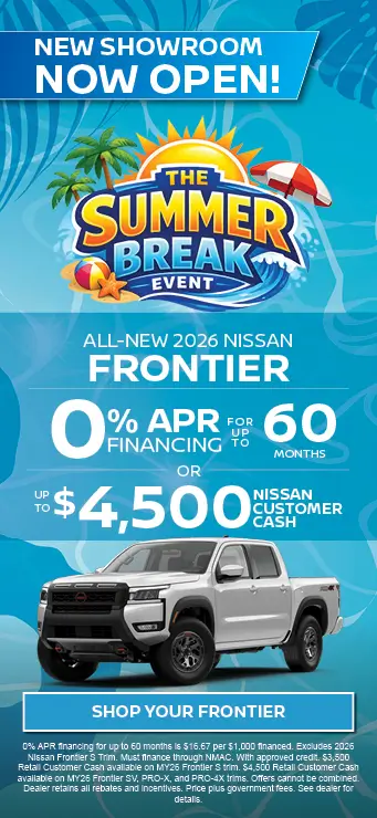 All-New 2026 Nissan Frontier
